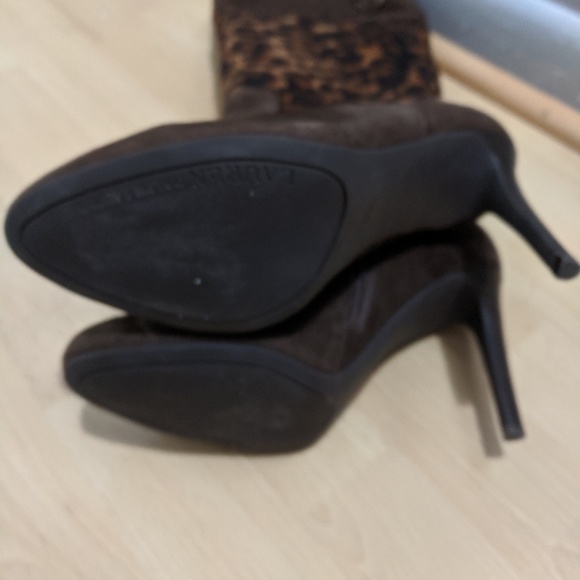 Lauren Ralph Lauren Halina leopard boot size 5.5B - Picture 2 of 5